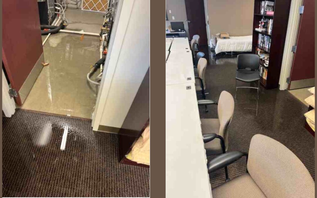 Water Damage Mitigation in Cincinnati, OH: Office Building Pipe Burst